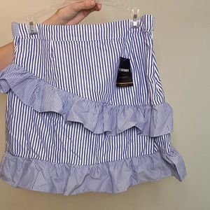 Forever 21 short stripe skirt